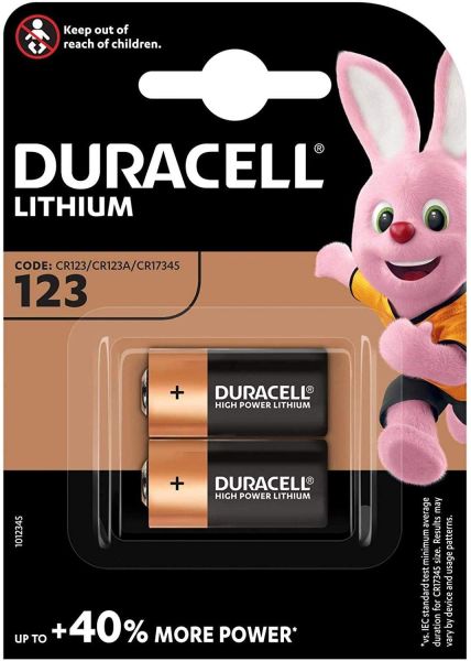 Batterie-Set 12x Duracell CR123A für Arlo Wire-Free HD Camera