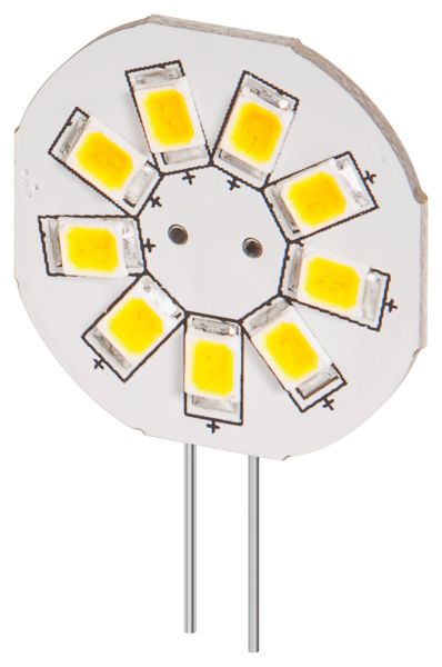 LED-Chip G4 Sockel mit 9 LEDs in Warm Weiss