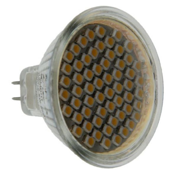 LED Spotlampe GU5.3, 3W 12V 4200k Weiss